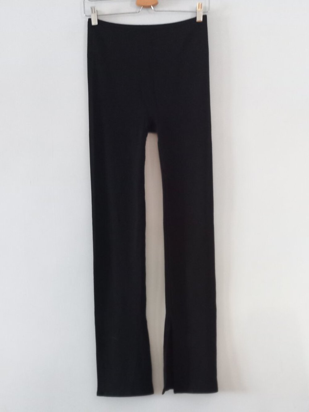 FABLETICS black split hem lounge pants